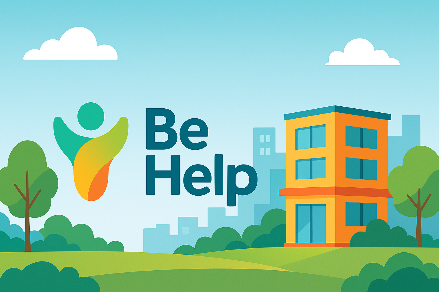 Voluntários em ação